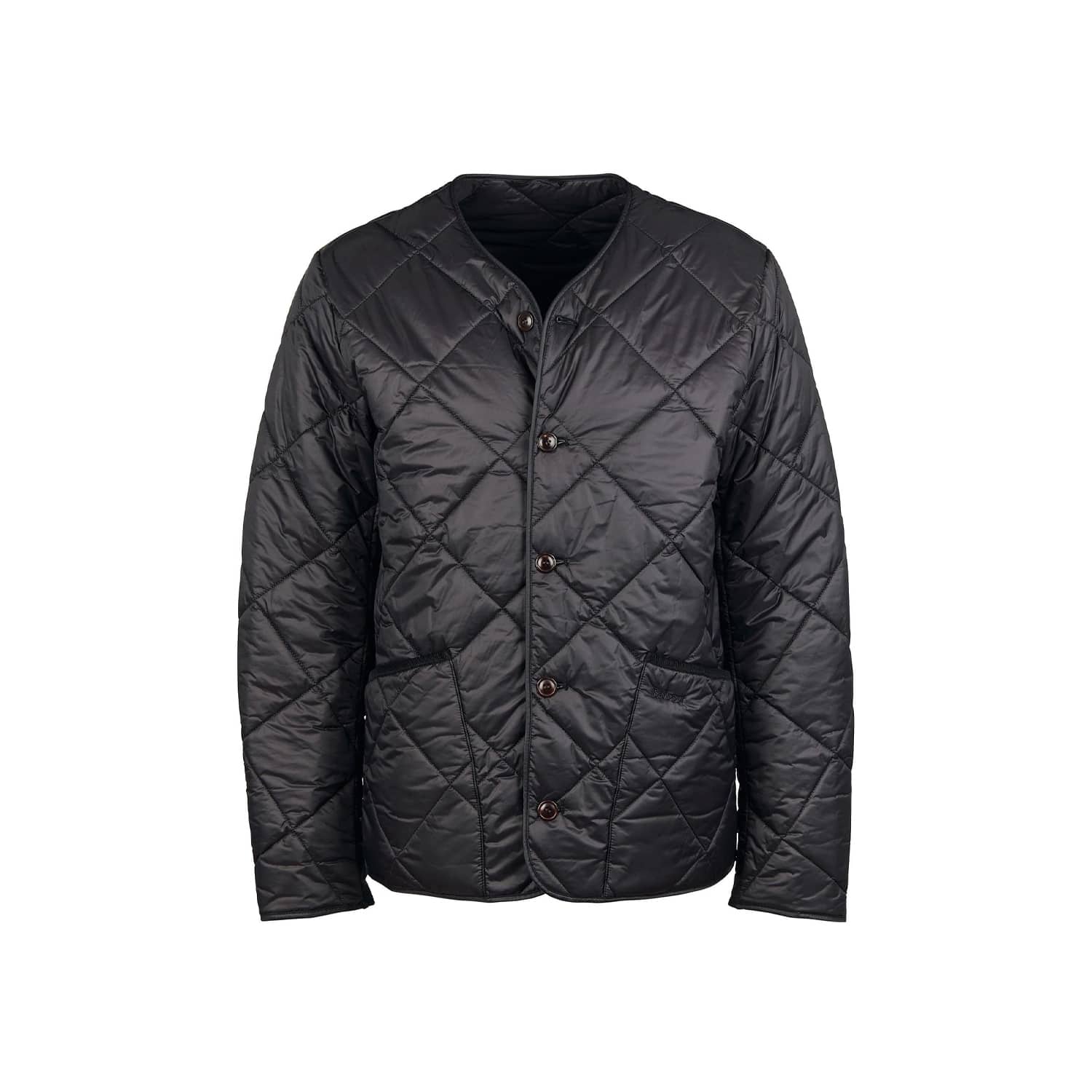 Barbour Liddesdale Cardigan Quilted Jacket Black