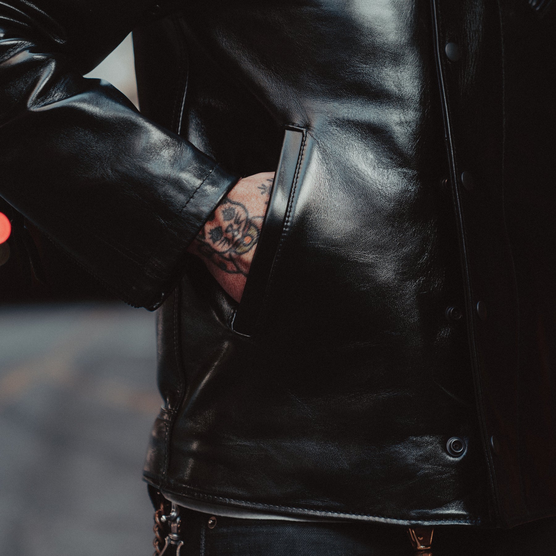 Y'2 Leather x Snake Oil Provisions Horsehide N-1 Rider Jacket Black PRE-ORDER DEPOSIT
