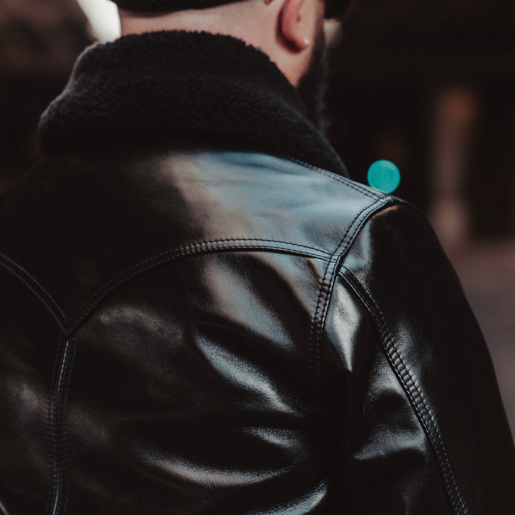 Y'2 Leather x Snake Oil Provisions Horsehide N-1 Rider Jacket Black PRE-ORDER DEPOSIT