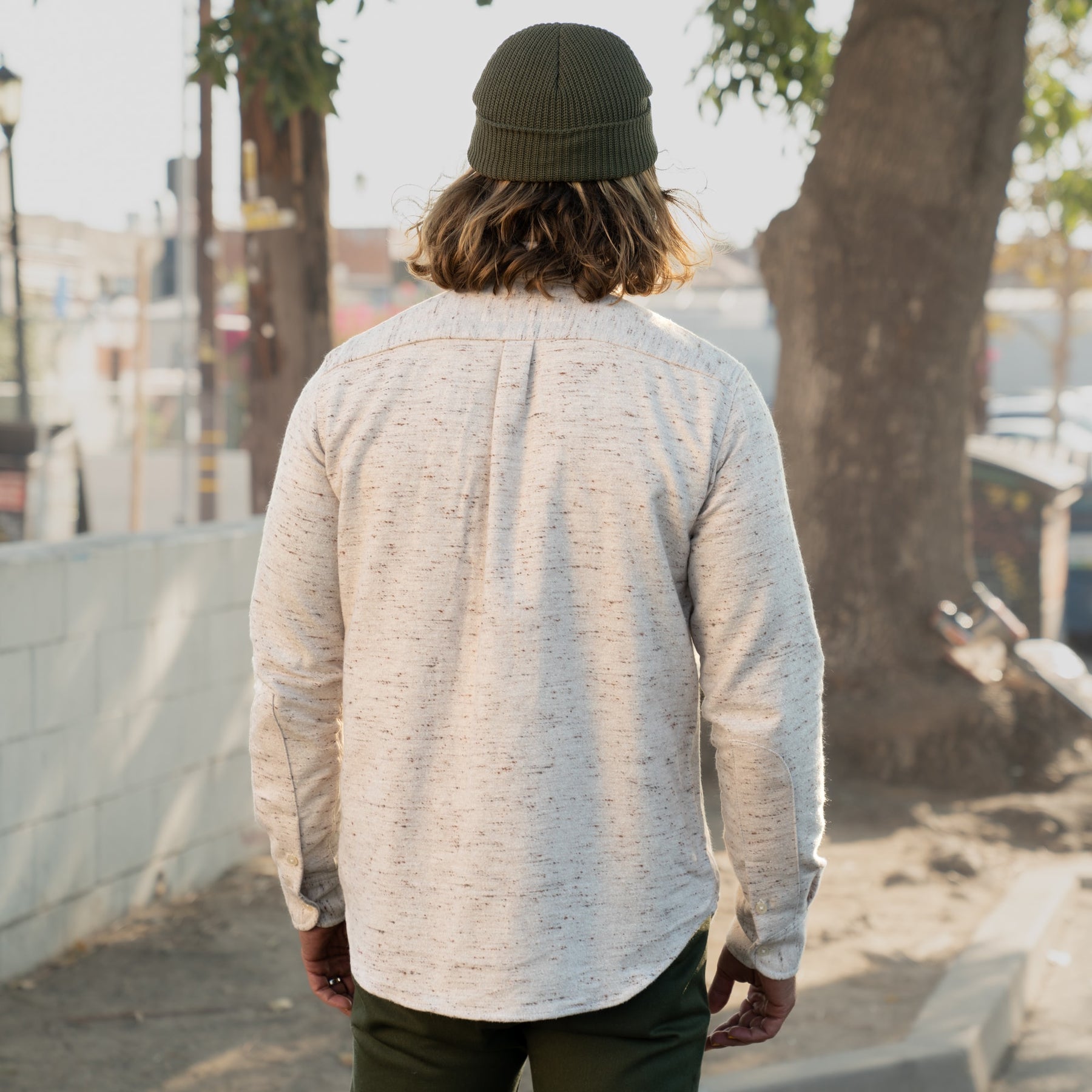 Rogue Territory Jumper Shirt Natural Oatmeal Flannel