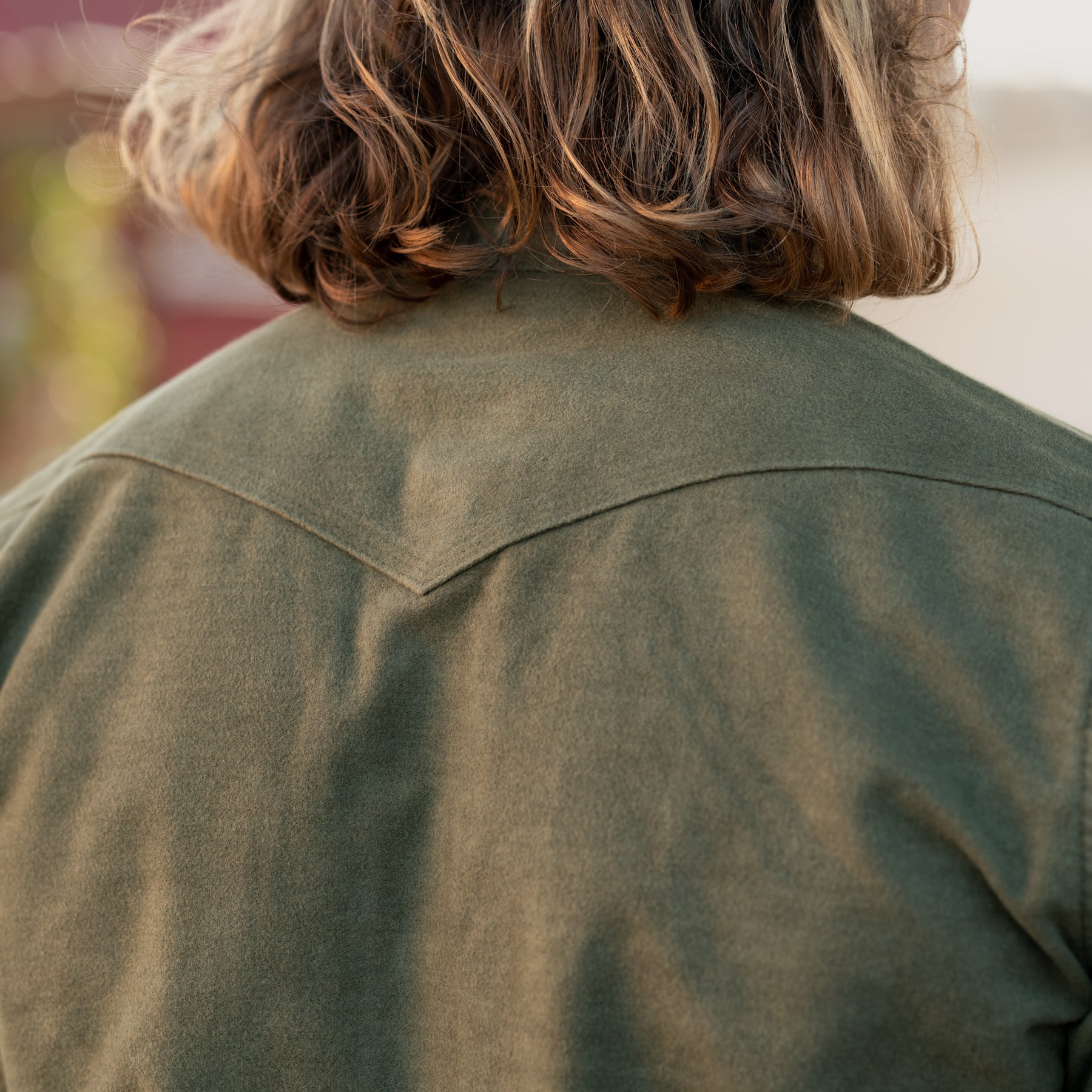 Iron Heart IHSH-330-ODG 9oz Raised Whipcord Western Shirt Olive