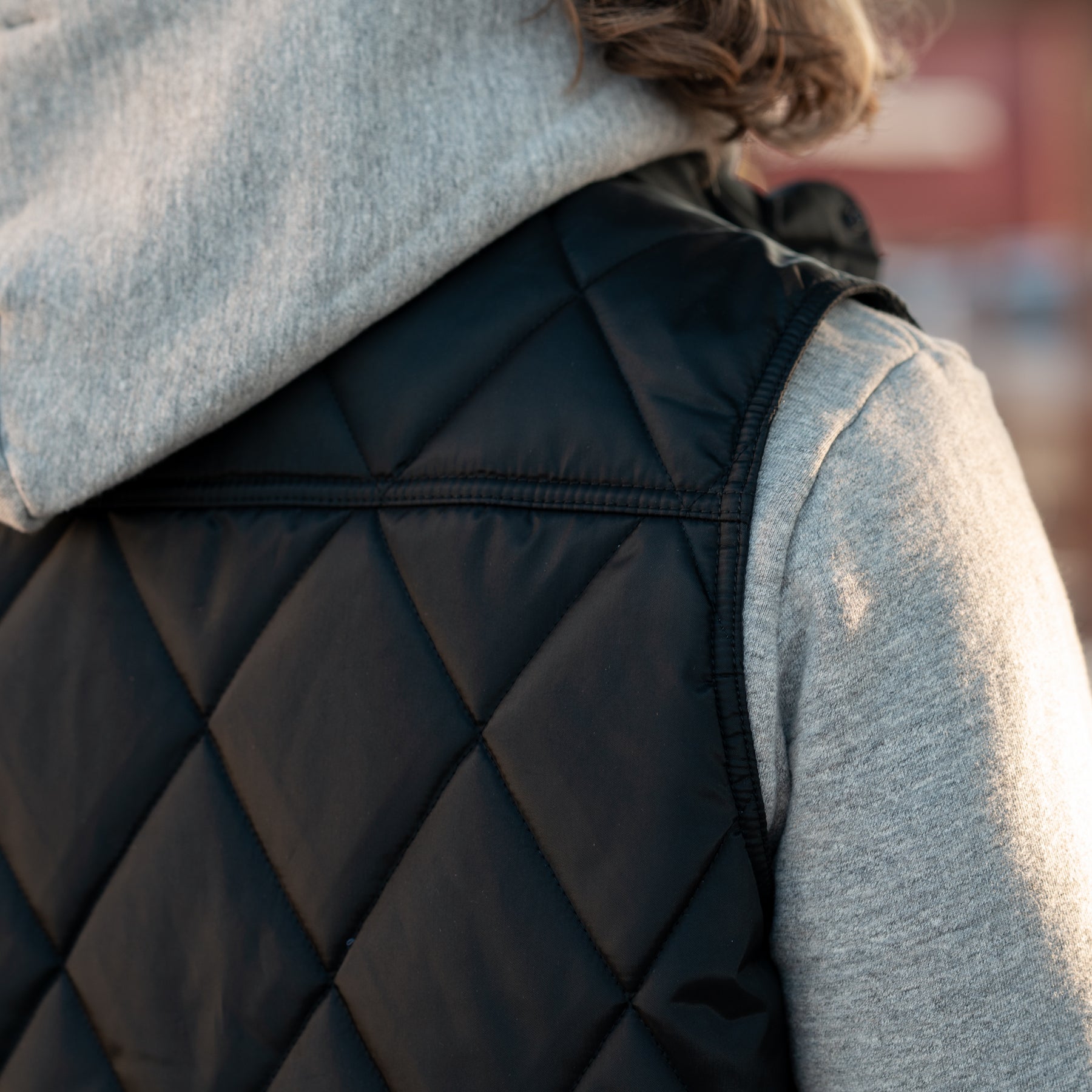 Iron Heart IHV-44-BLK Primaloft Gold Quilted Vest Black
