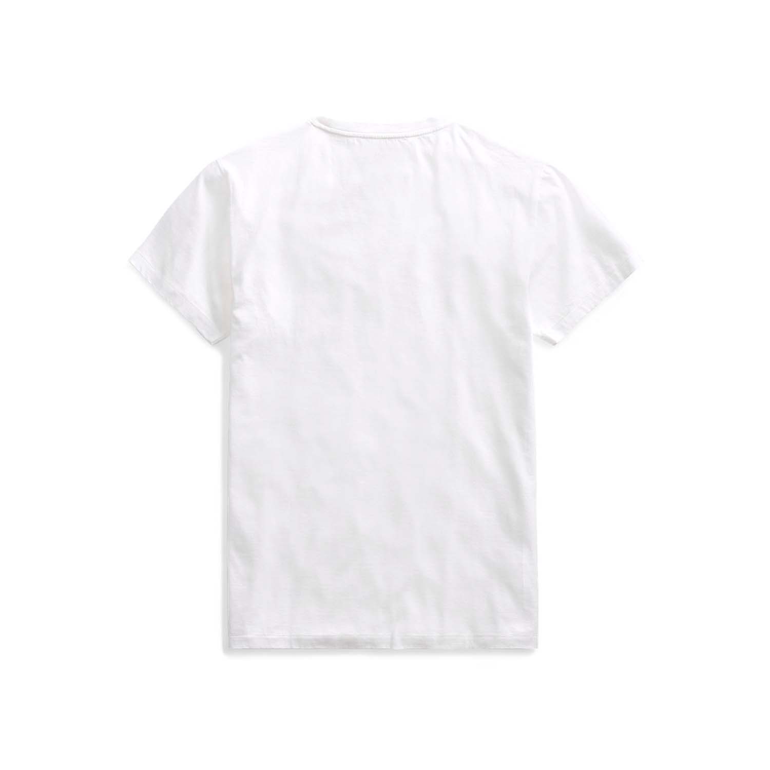 RRL Cotton Jersey Pocket T-Shirt White