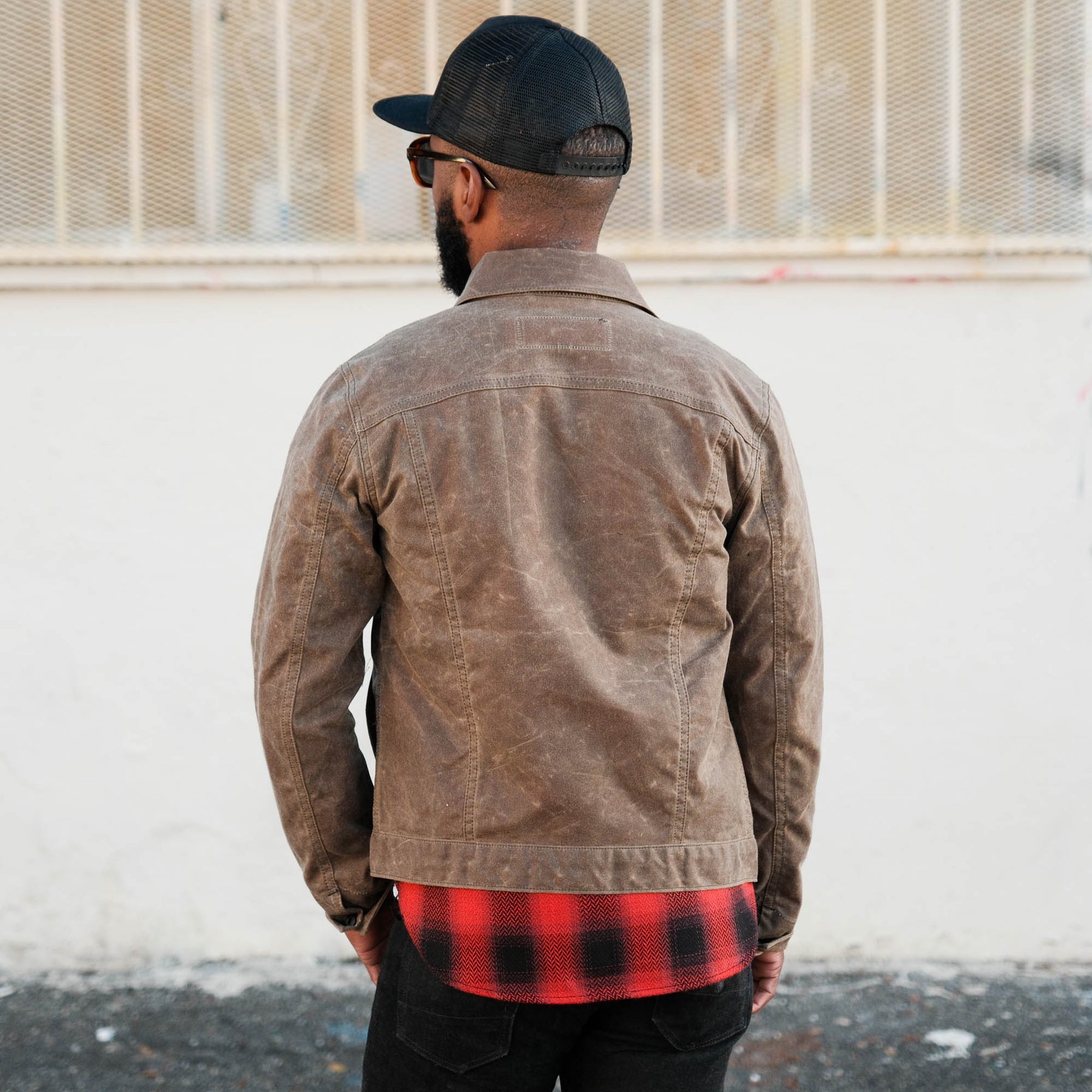 Rogue Territory Ridgeline Supply Jacket Waxed Brown