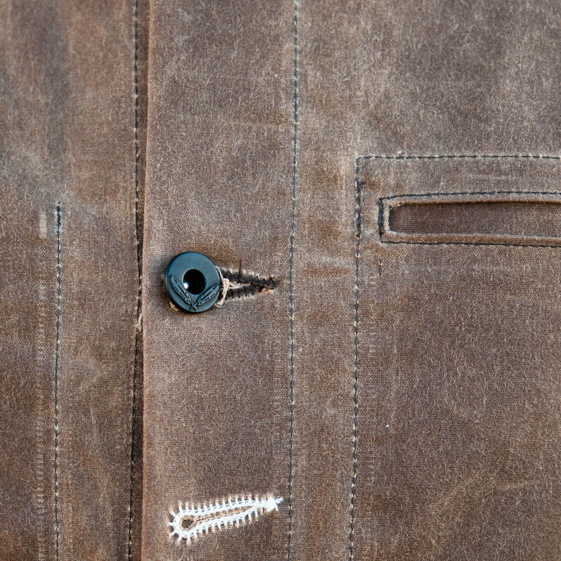 Rogue Territory Ridgeline Supply Jacket Waxed Brown