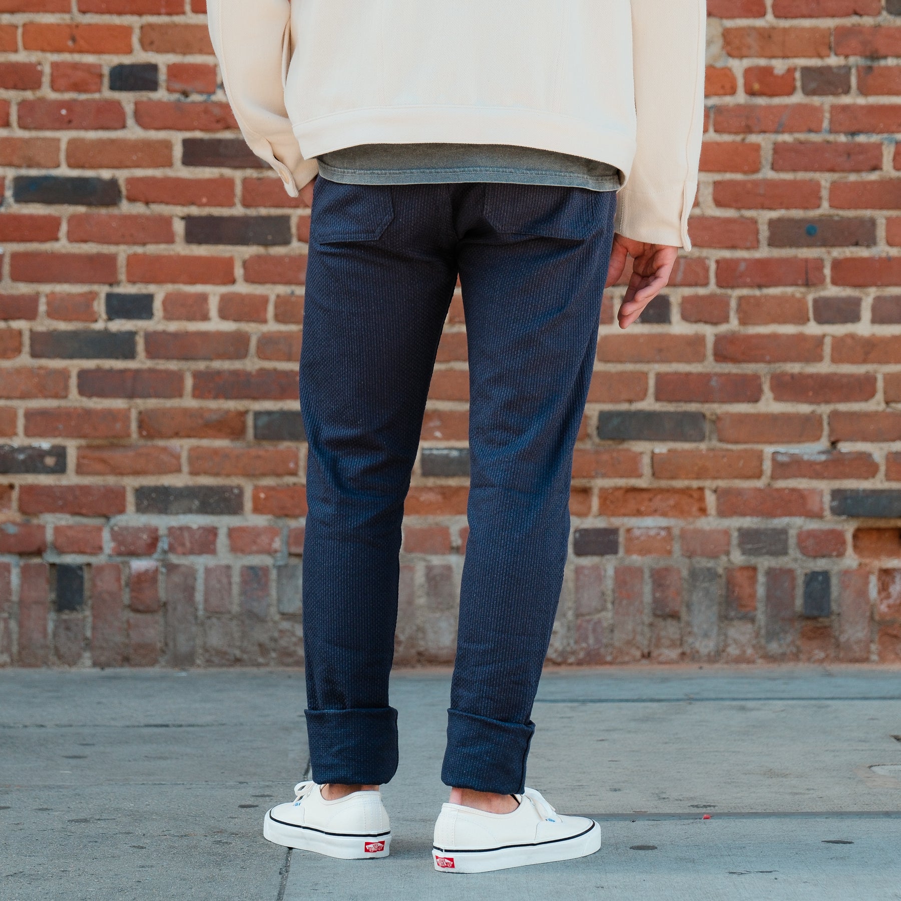 Rogue Territory Boarder Pants Navy Sashiko