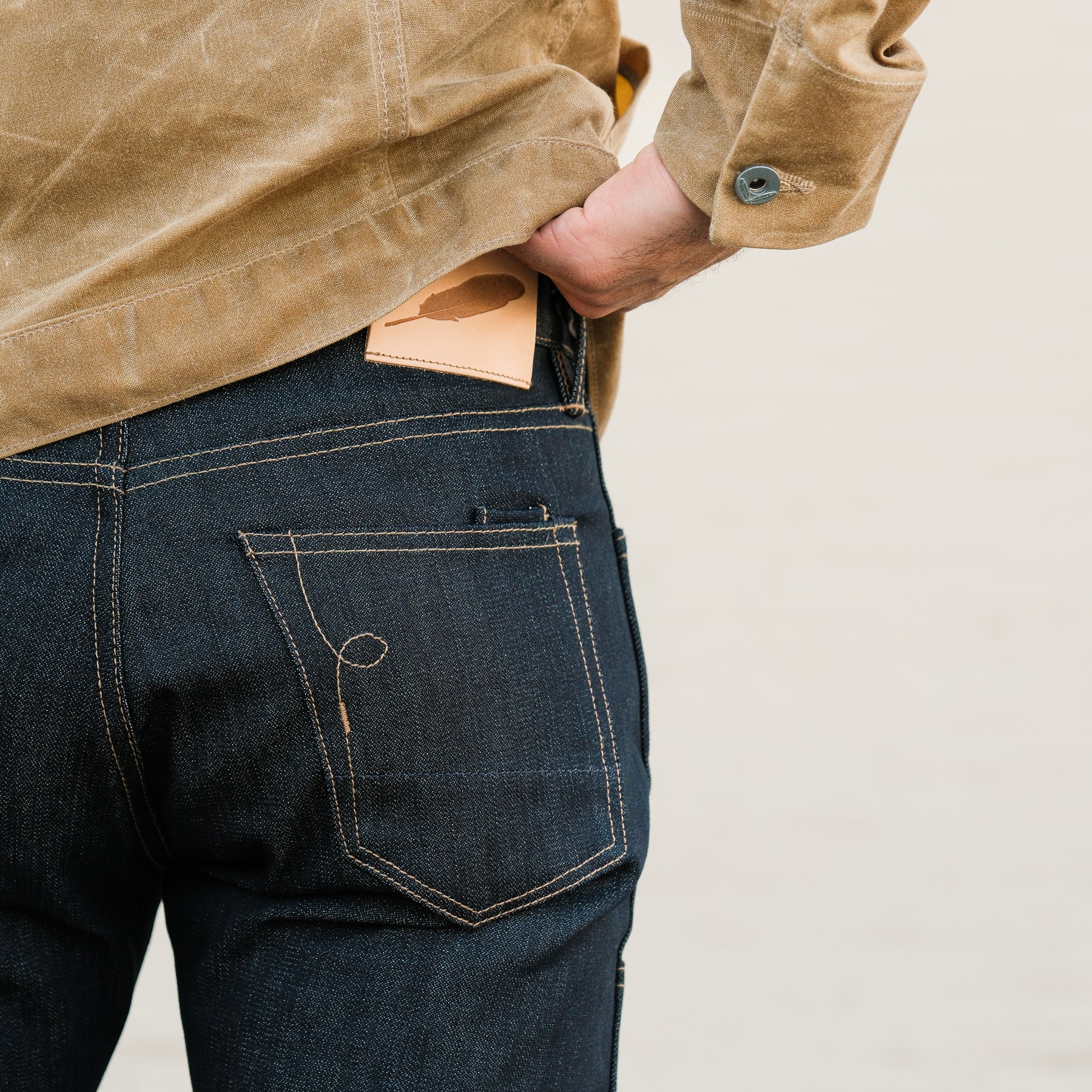 Rogue Territory 12oz Broken Twill Double Knee Stanton Indigo