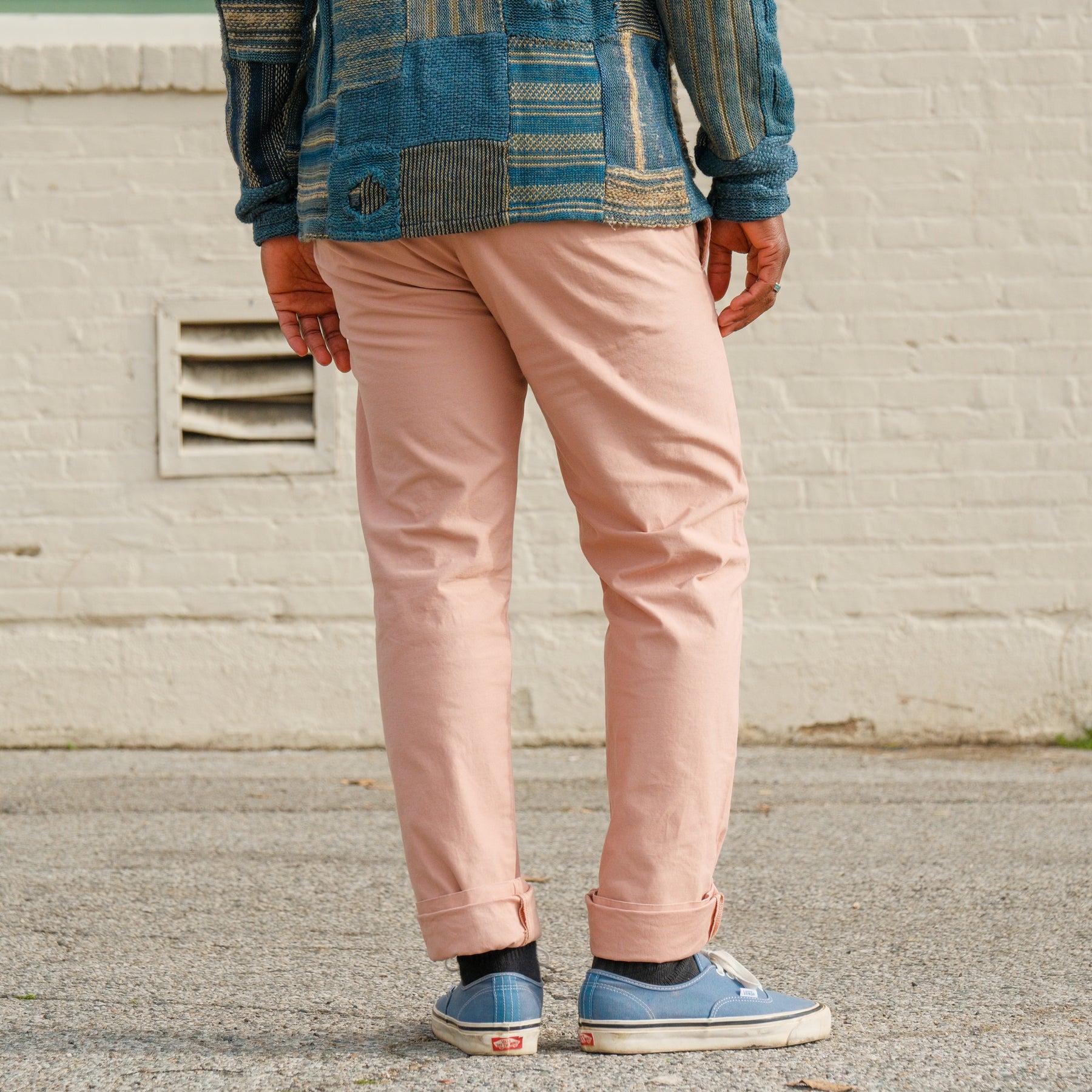 RRL Officer Chino Pant Sun Faded Pink
