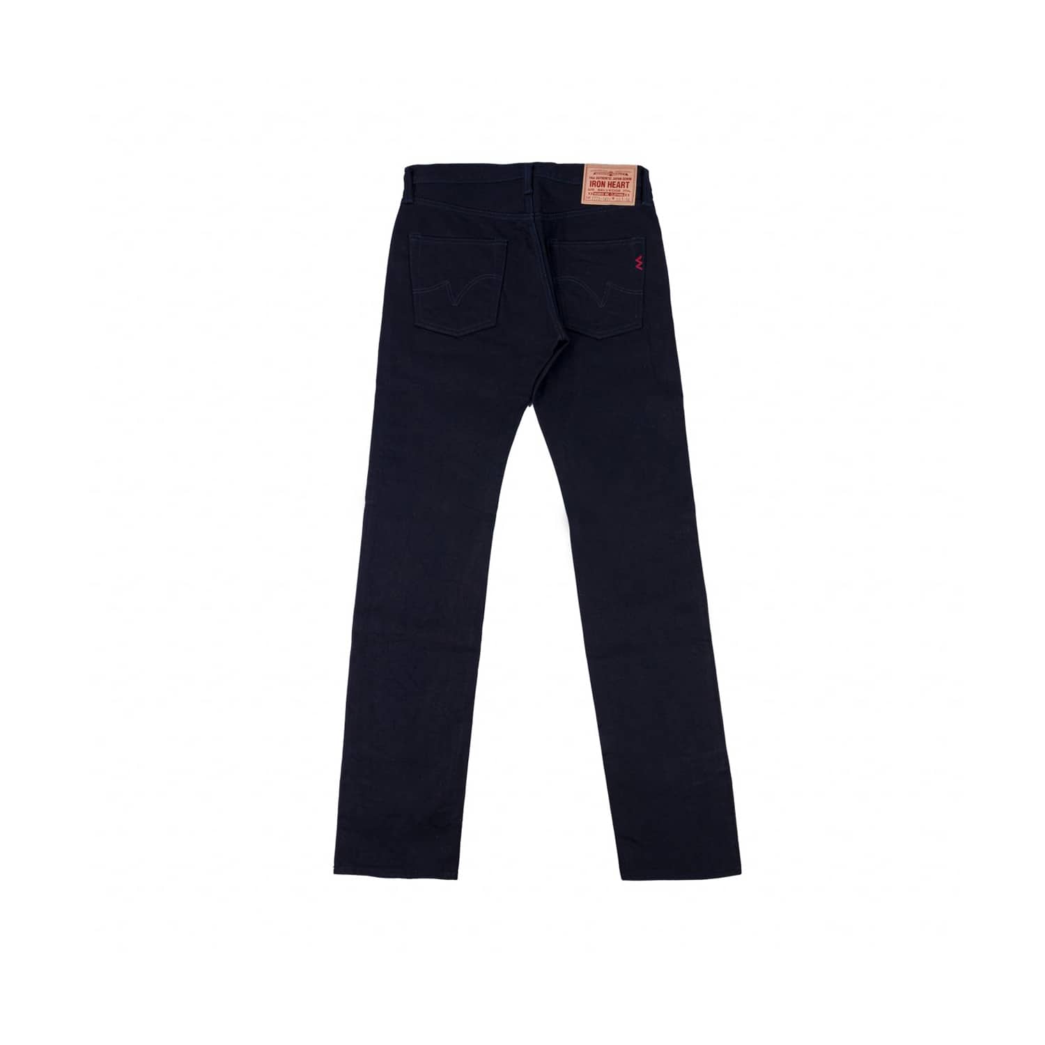 Iron Heart IH-777S-14ii 14oz Selvedge Denim Slim Tapered Cut Jeans Indigo/ Indigo