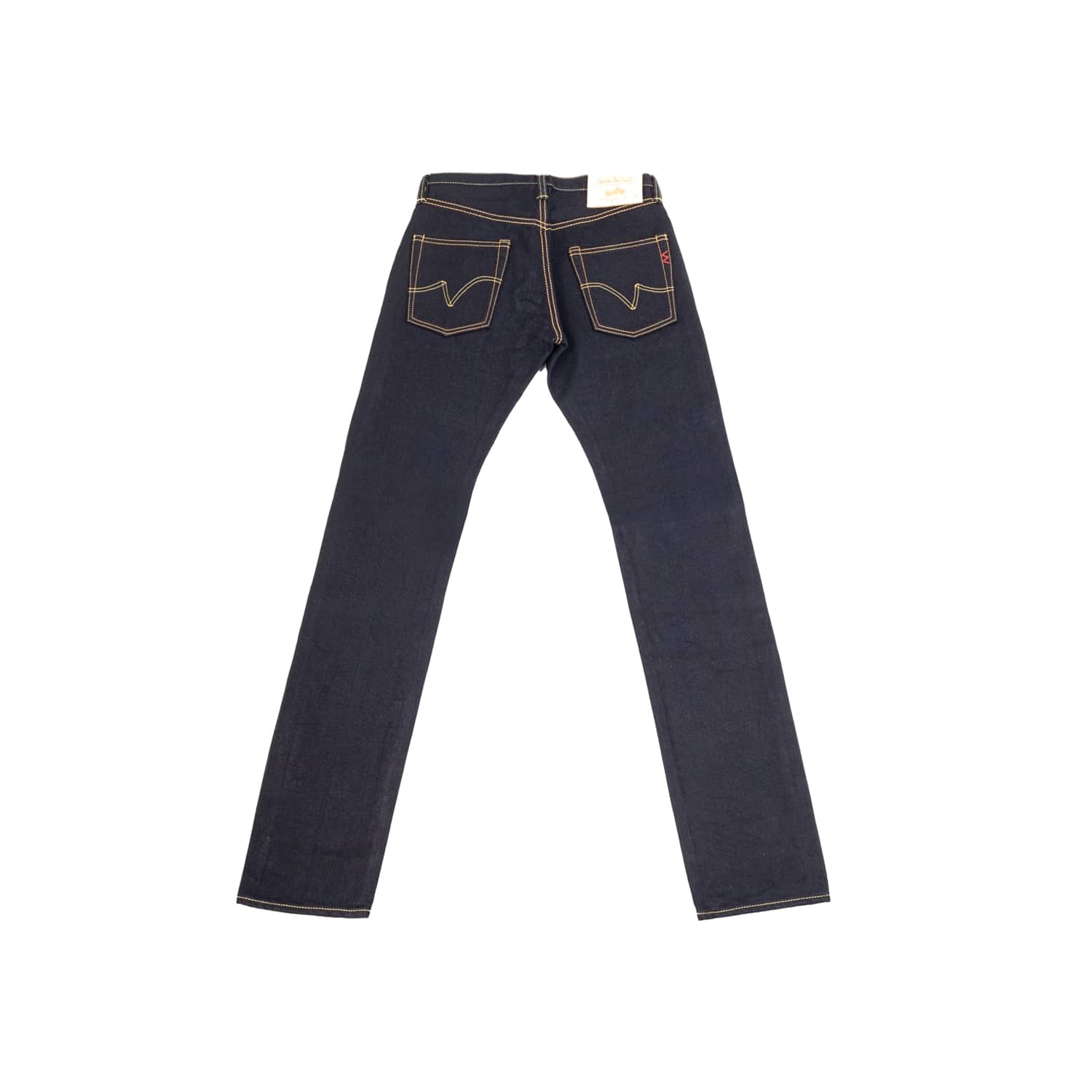 Iron Heart IH-777S-21ib 21oz Selvedge Denim Slim Tapered Jean Indigo/ Black FINAL SALE