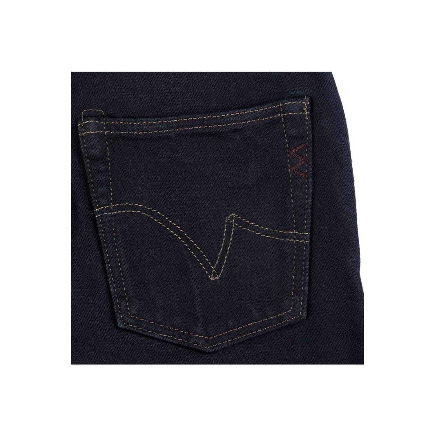 Iron Heart IH-777S-21OD 21oz Super Slim Tapered Jean Indigo Overdyed Black