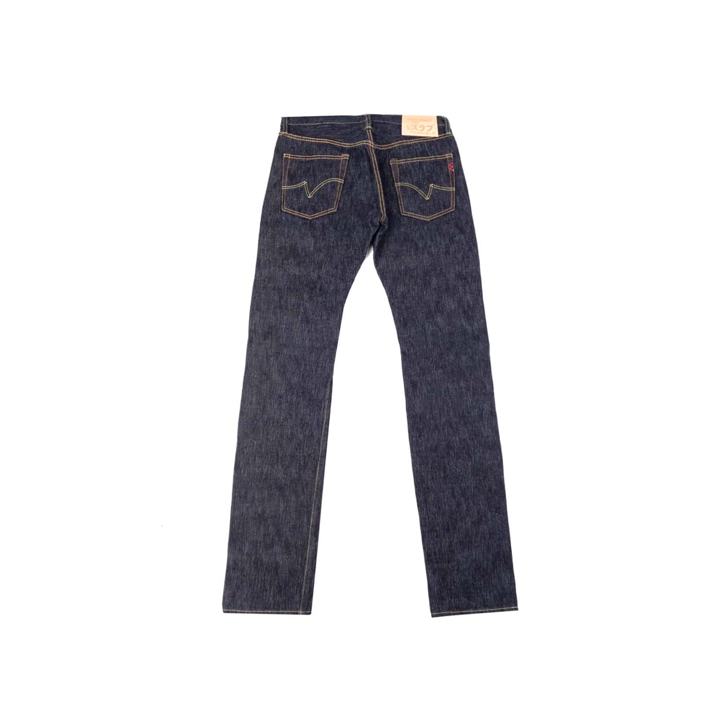 Iron Heart IH-777S-SLB 16oz Slubby Selvedge Denim Slim Tapered Jeans Indigo