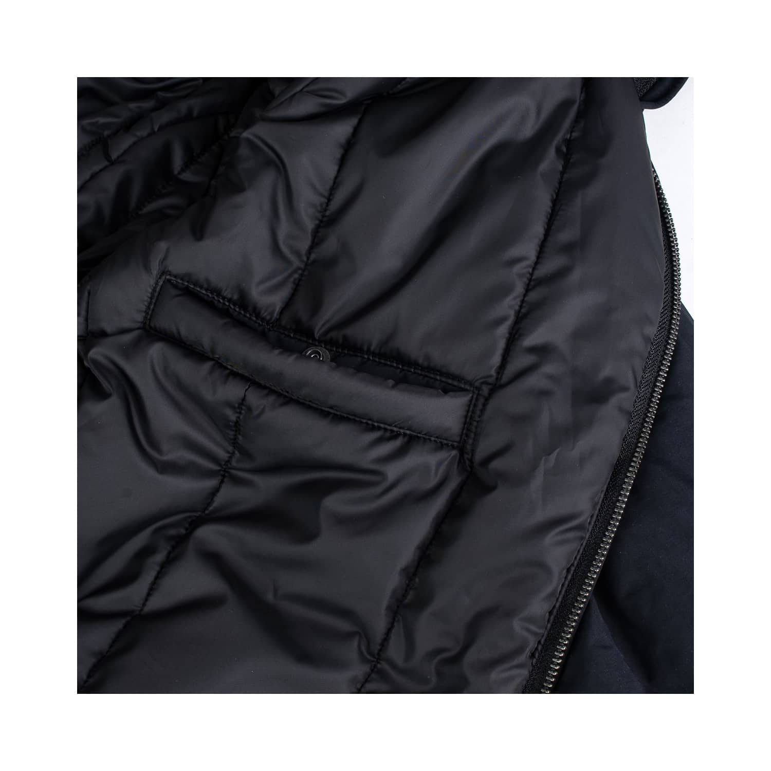 Iron Heart IHJ-102-BLK Primaloft Street Parka Black