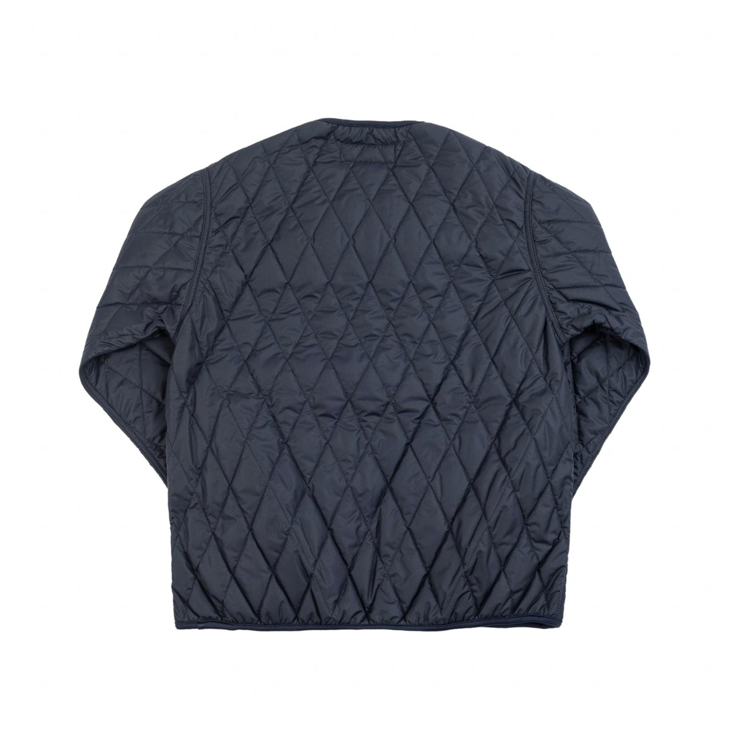 Iron Heart IHJ-118-BLK Collarless Lightweight Quilted Jacket Black