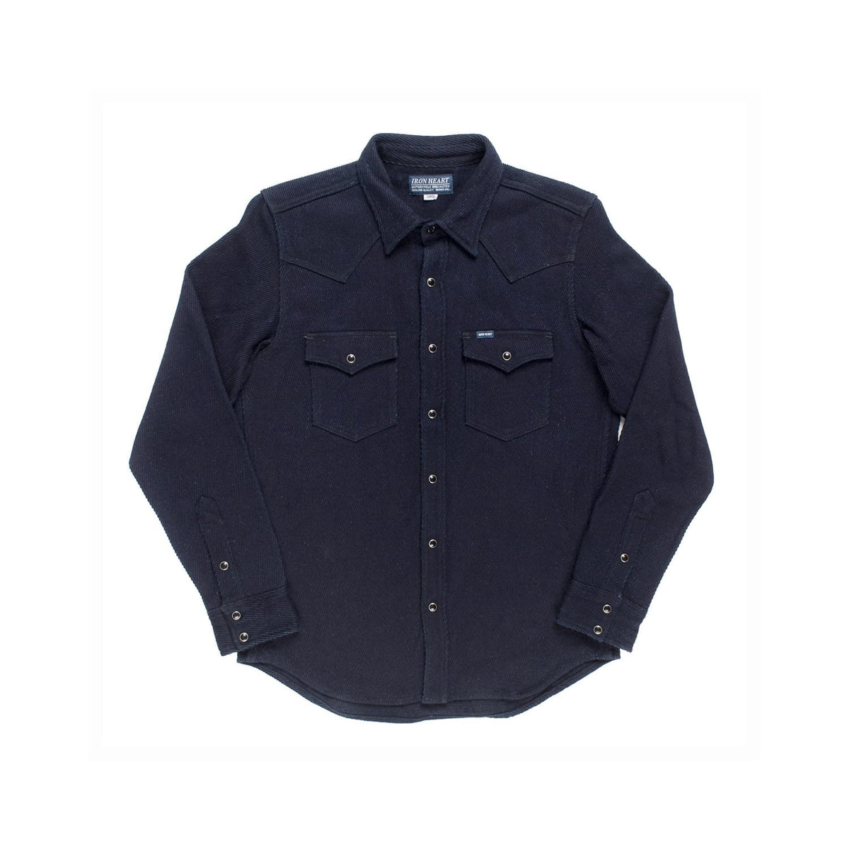 Iron Heart IHSH-208-IND Kersey Western Shirt Indigo