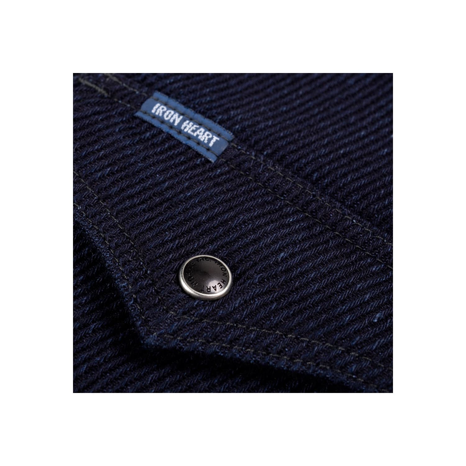 Iron Heart IHSH-208-IND Kersey Western Shirt Indigo