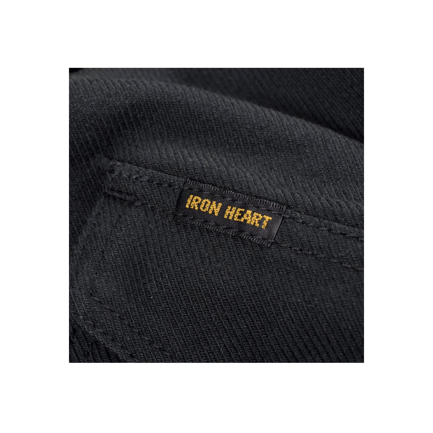 Iron Heart IHSH-235-BLK Military Serge Western Black