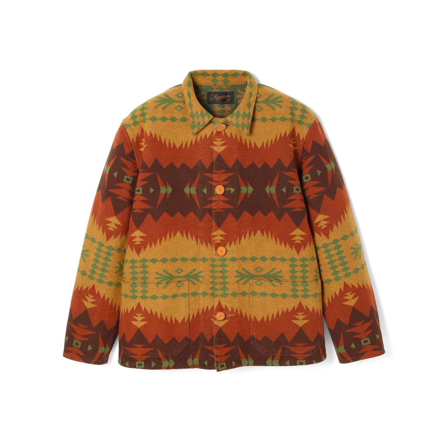 Stevenson Overall Co. Lone Wolf Chore Jacket Mustard FINAL SALE