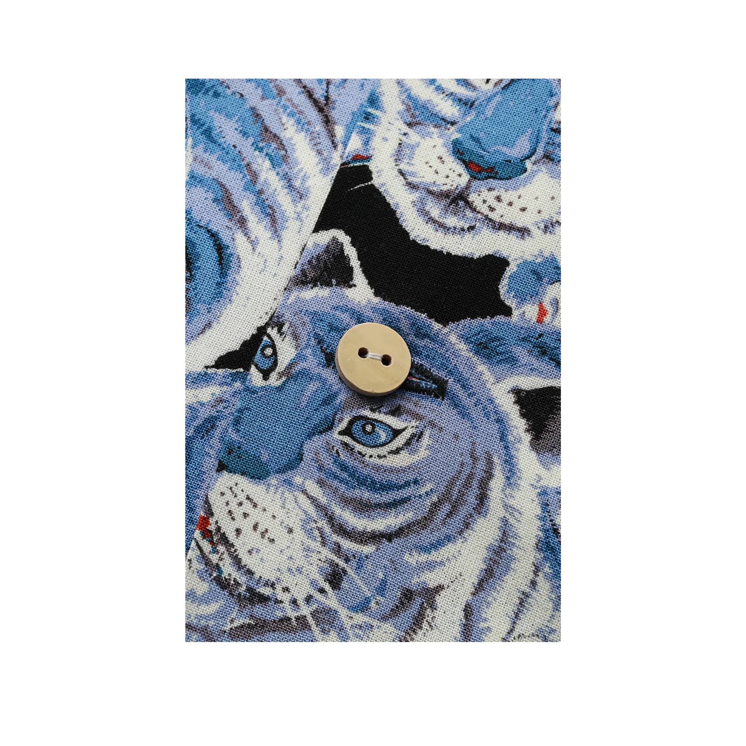 Attractions Lot. 753 One Hundred Tigers Shirt Black/ Blue