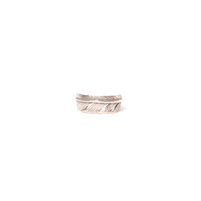 Mt. Hill Silver Sterling Silver Feather Ring
