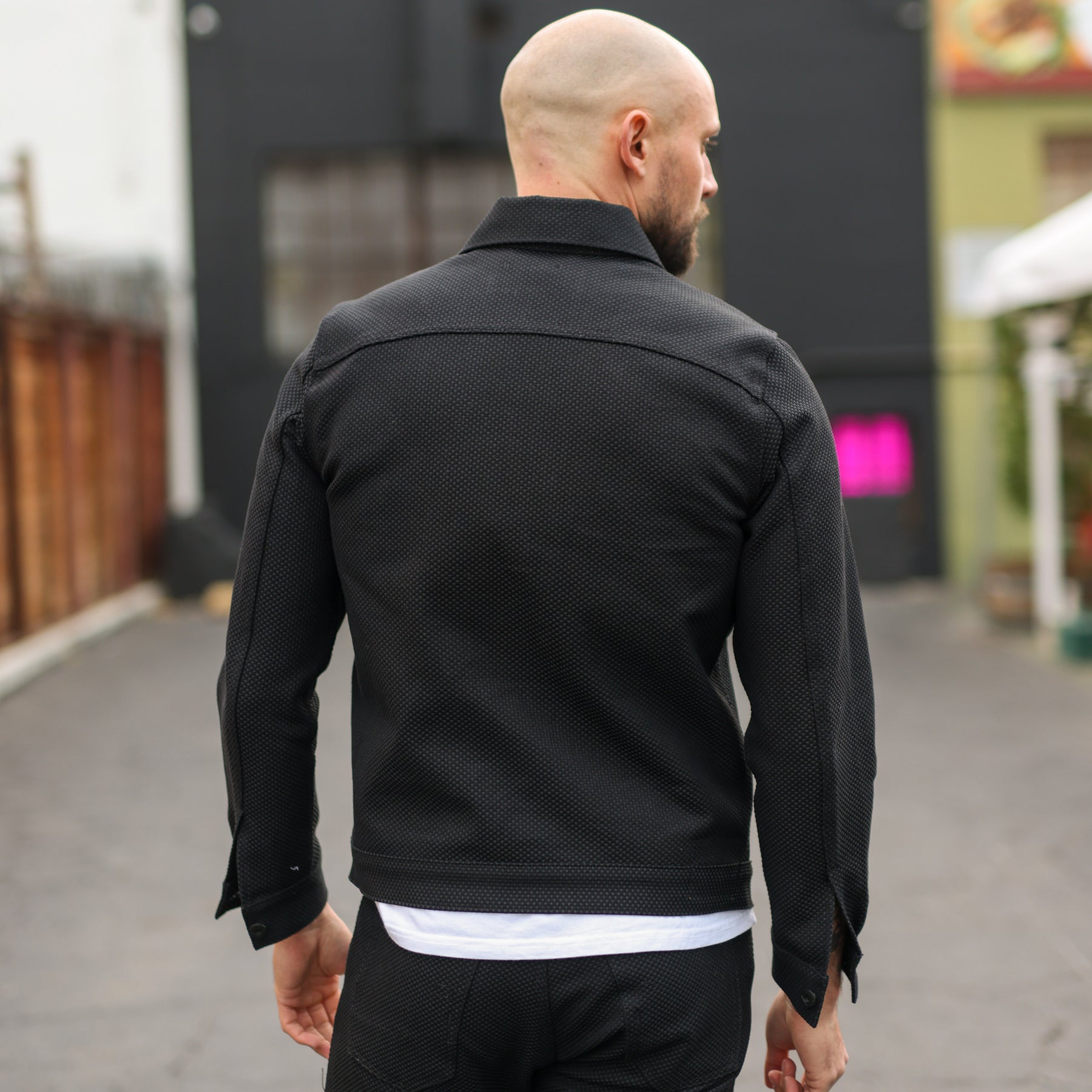 Rogue Territory x Snake Oil Provisions Stealth Sashiko Cruiser Jacket