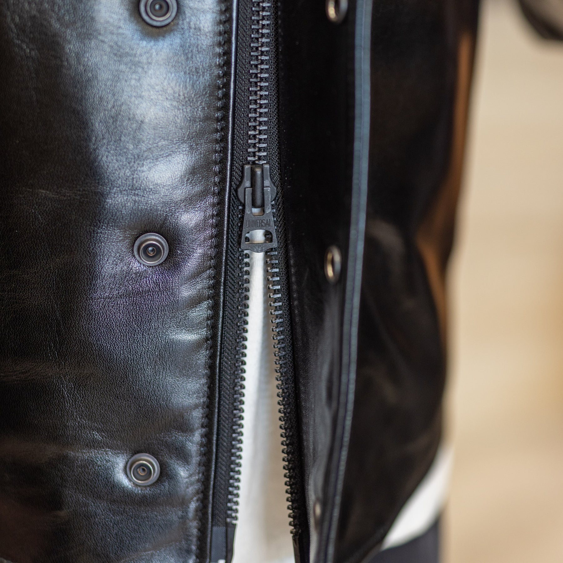 Y'2 Leather x Snake Oil Provisions Horsehide N-1 Rider Jacket Black PRE-ORDER DEPOSIT