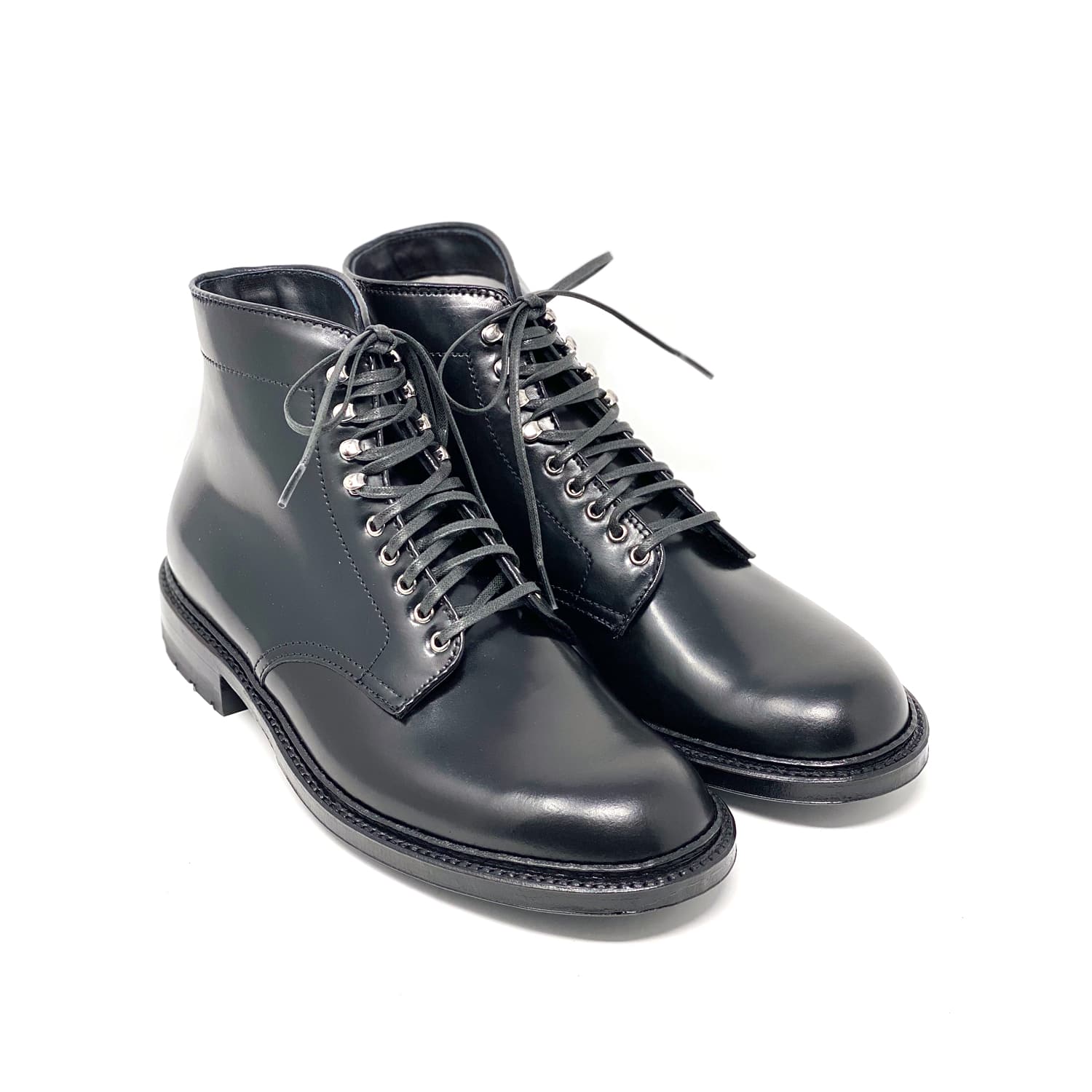 Alden x Snake Oil Provisions "Wick" Black Shell Cordovan Boot