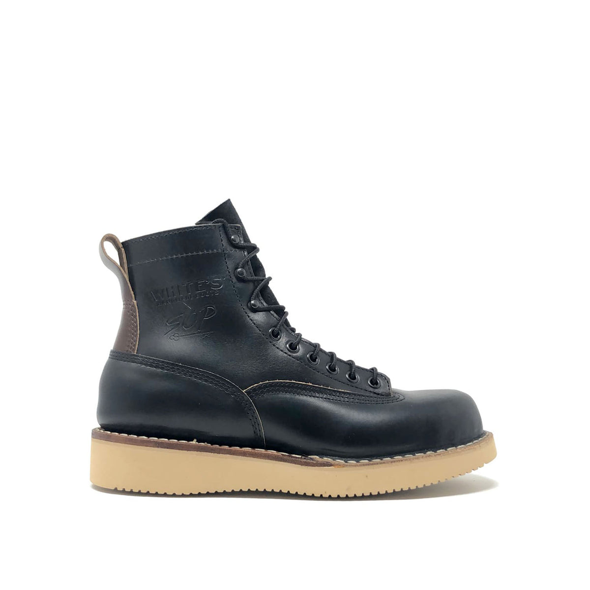 White's Boots x Snake Oil Provisions Big Shooter Black Chromexcel
