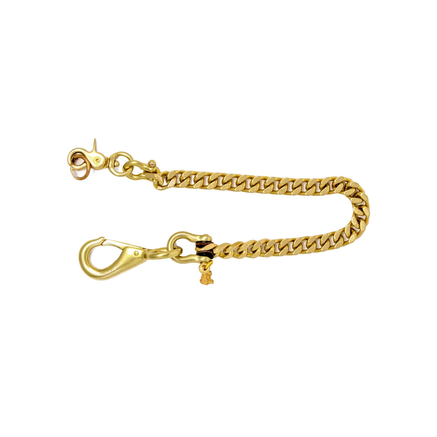 Ewing Dry Goods Brass Chain Lanyard