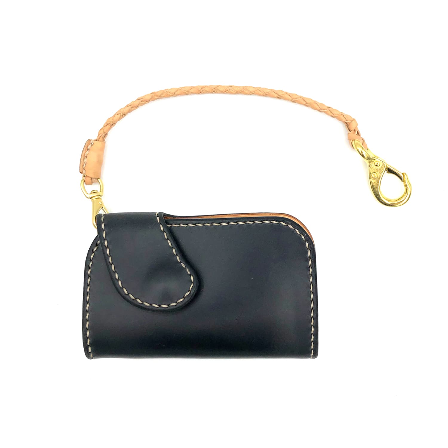 Ewing Dry Goods EDG x SOP Gentleman's Billfold Black Chromexcel