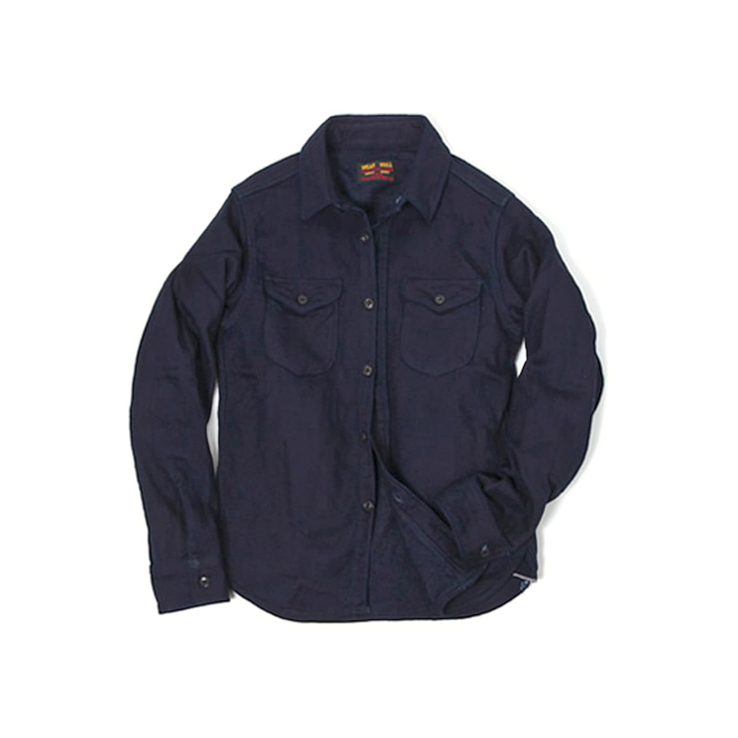 UES Heavy Flannel Work Shirt Indigo