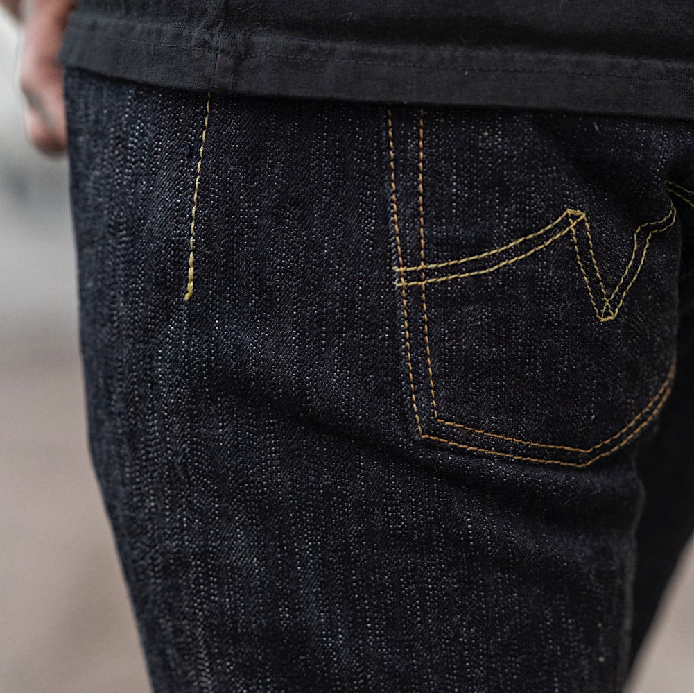 Iron Heart IH-555S-SLB 16oz Slubby Selvedge Denim Super Slim Indigo