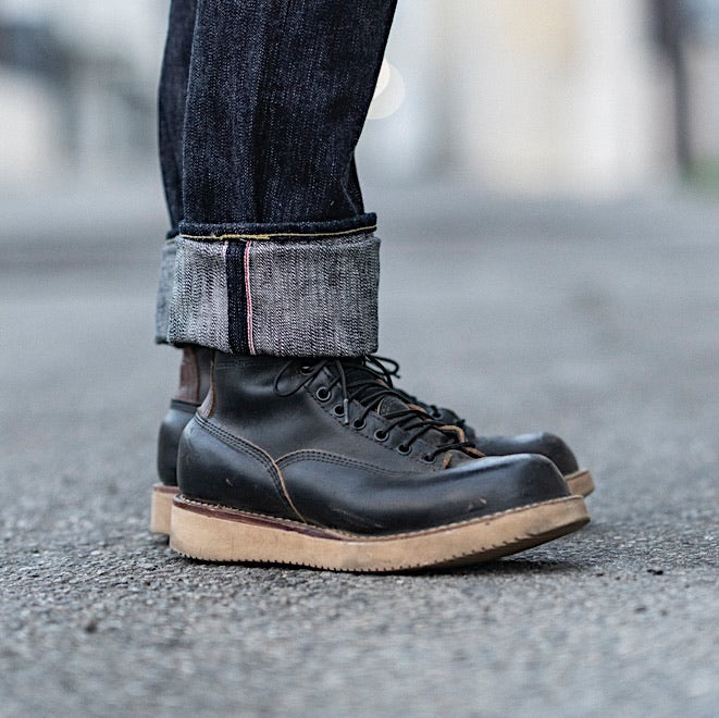 Iron Heart IH-555S-SLB 16oz Slubby Selvedge Denim Super Slim Indigo