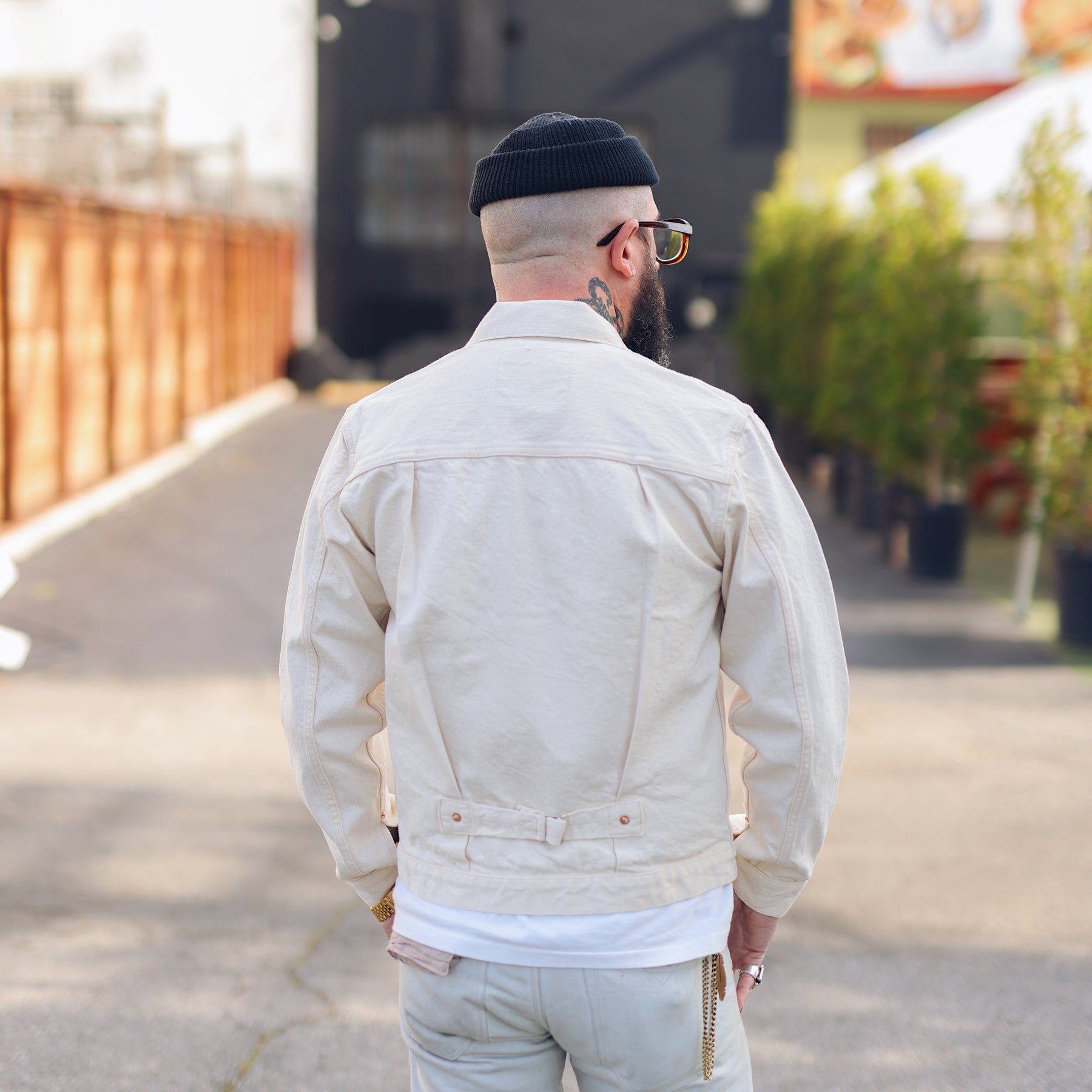 Full Count 2107EC Type I Denim Jacket Ecru