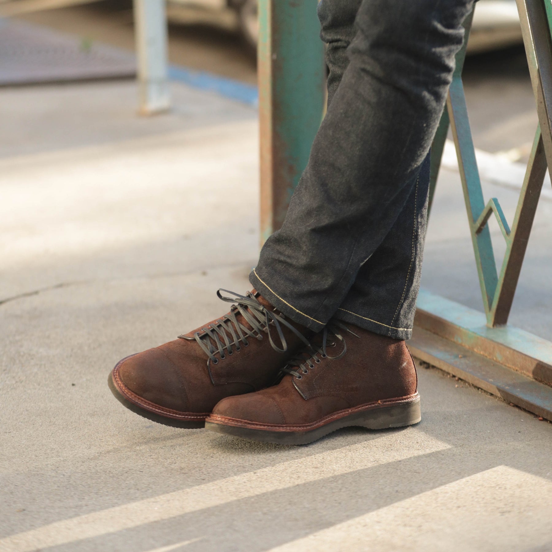 Alden x Snake Oil Provisions Lafayette Boot Tobacco Chamois PRE-ORDER DEPOSIT