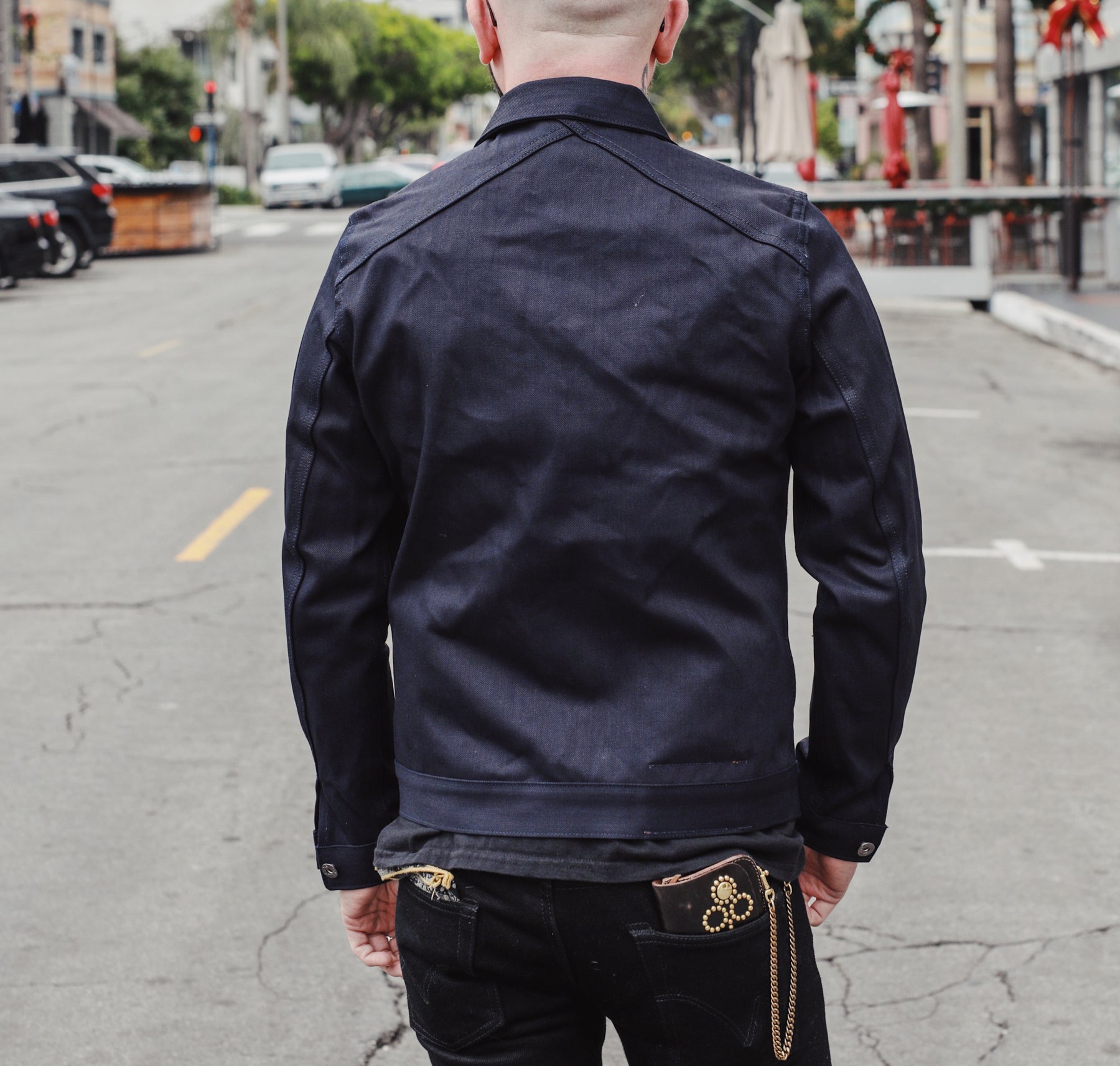 3sixteen Type 3S Shadow Selvedge Denim Jacket PRE-OWNED FINAL SALE