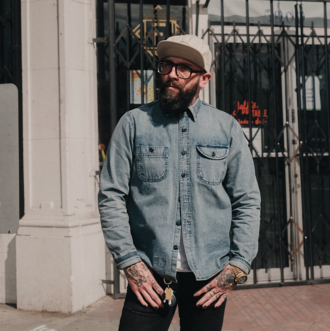 Rogue Territory Washed Out ISC Work Shirt