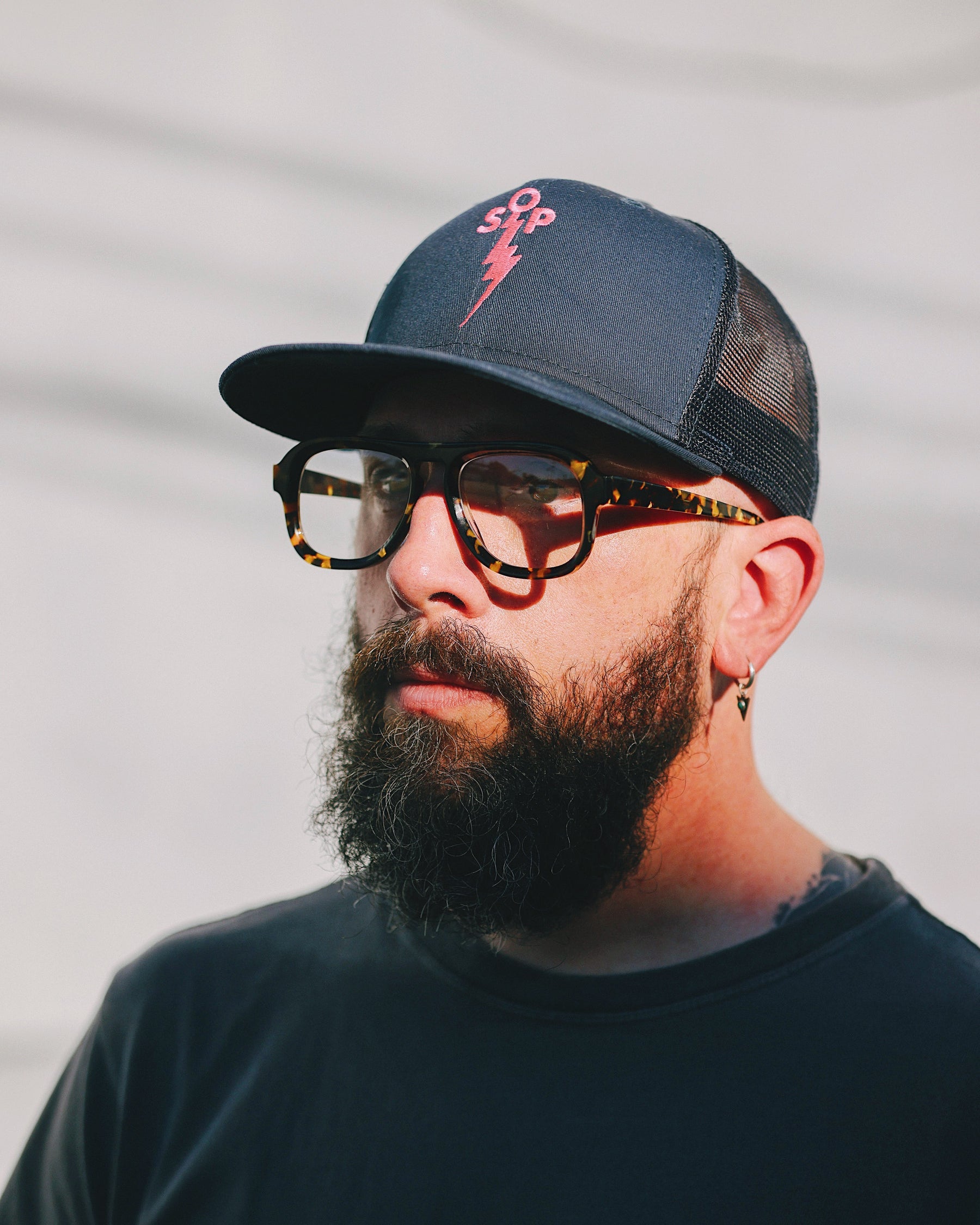 Lowercase x SOP Hustler Aviator Gold Tortoise Optic