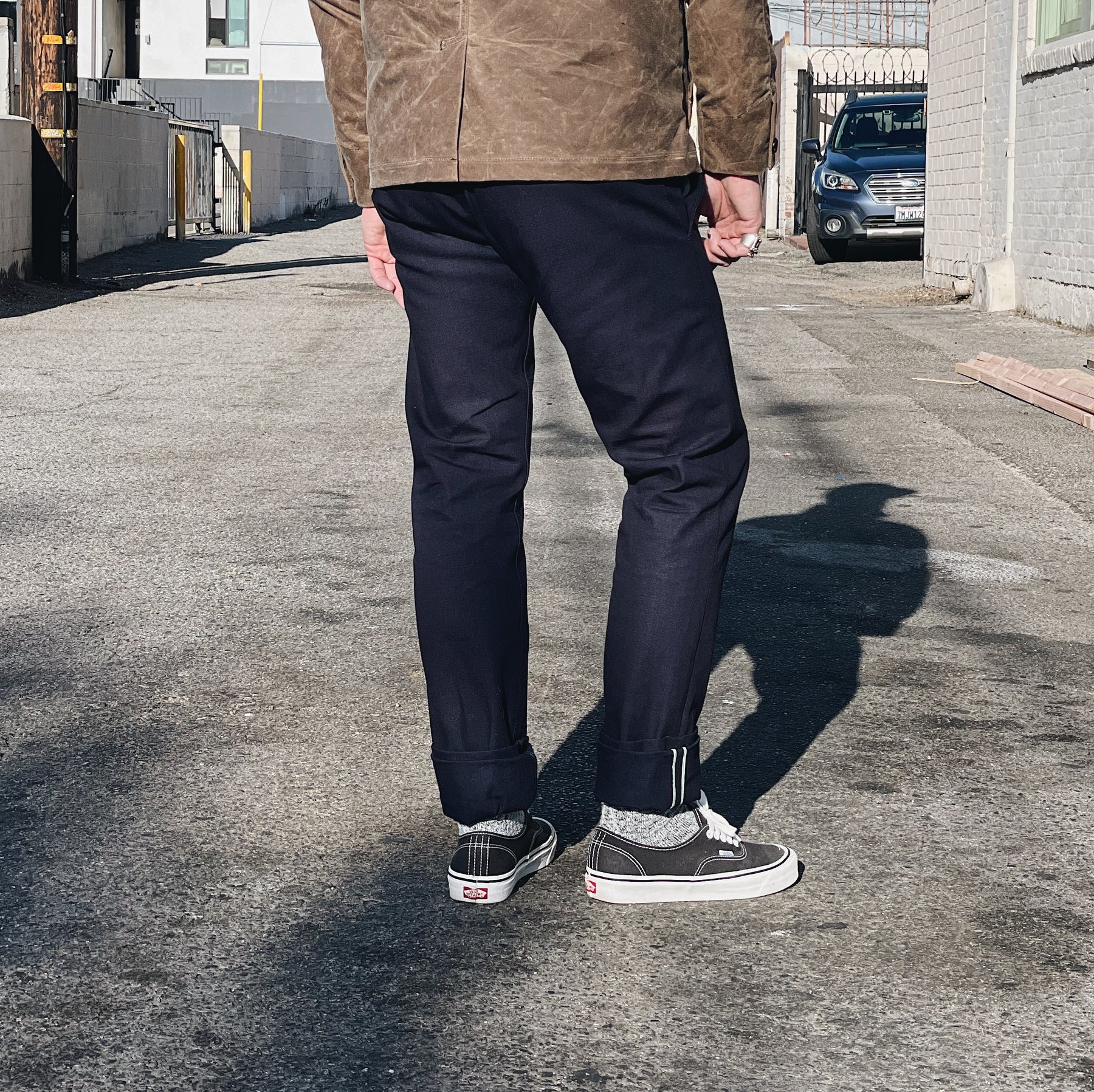 Rogue Territory Officer Trouser Indigo Selvedge Canvas