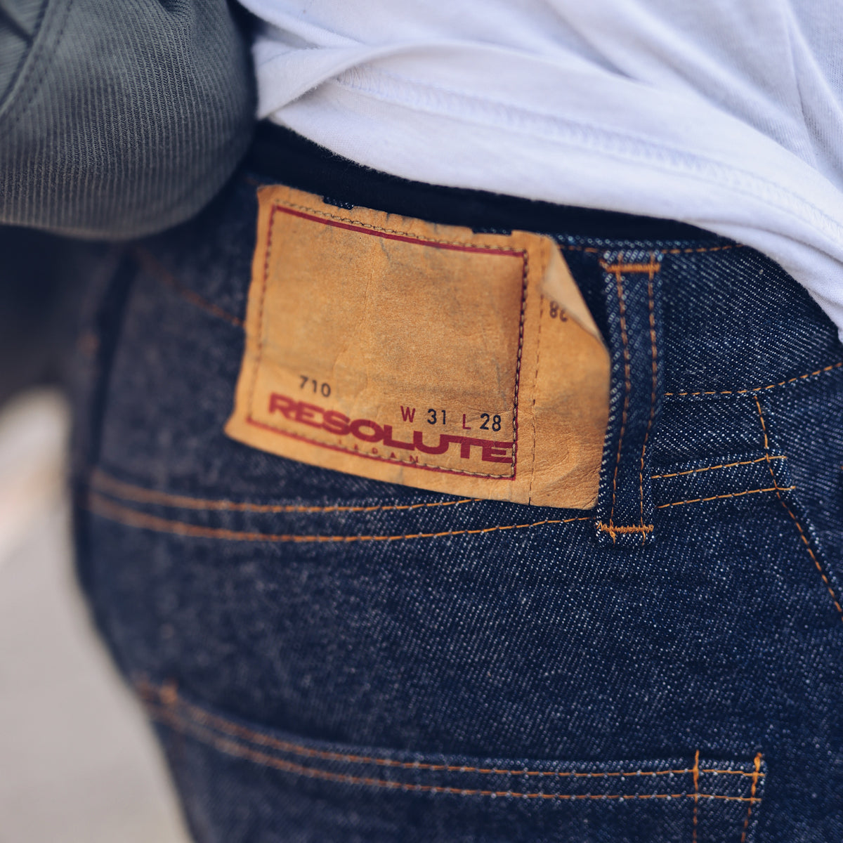 Resolute 710 Rinsed Slim Straight Indigo FINAL SALE