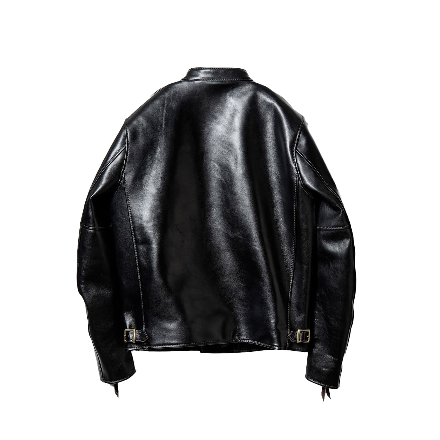 Y'2 Leather HR-01 Horsehide Cross-Zip Single Rider Jacket