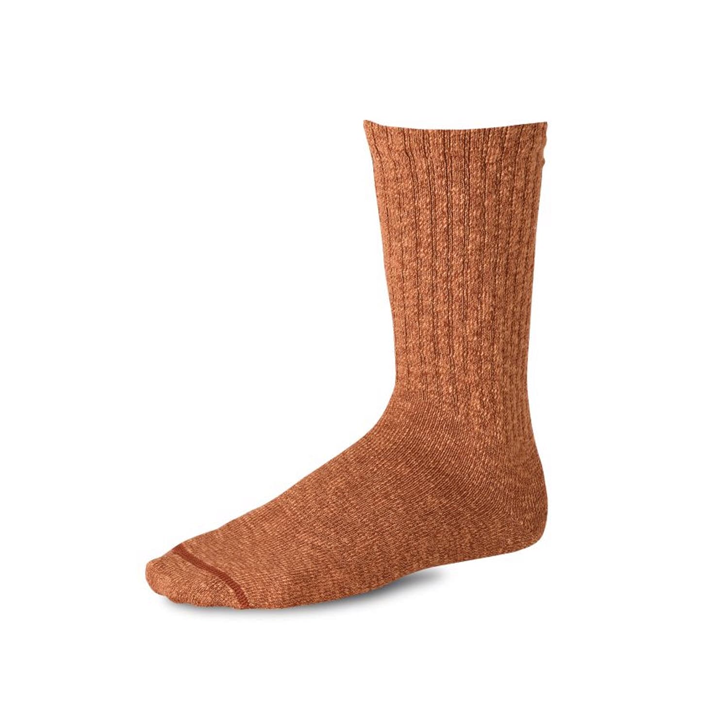 Red Wing Heritage Cotton Ragg Overdyed Tonal Sock Orange