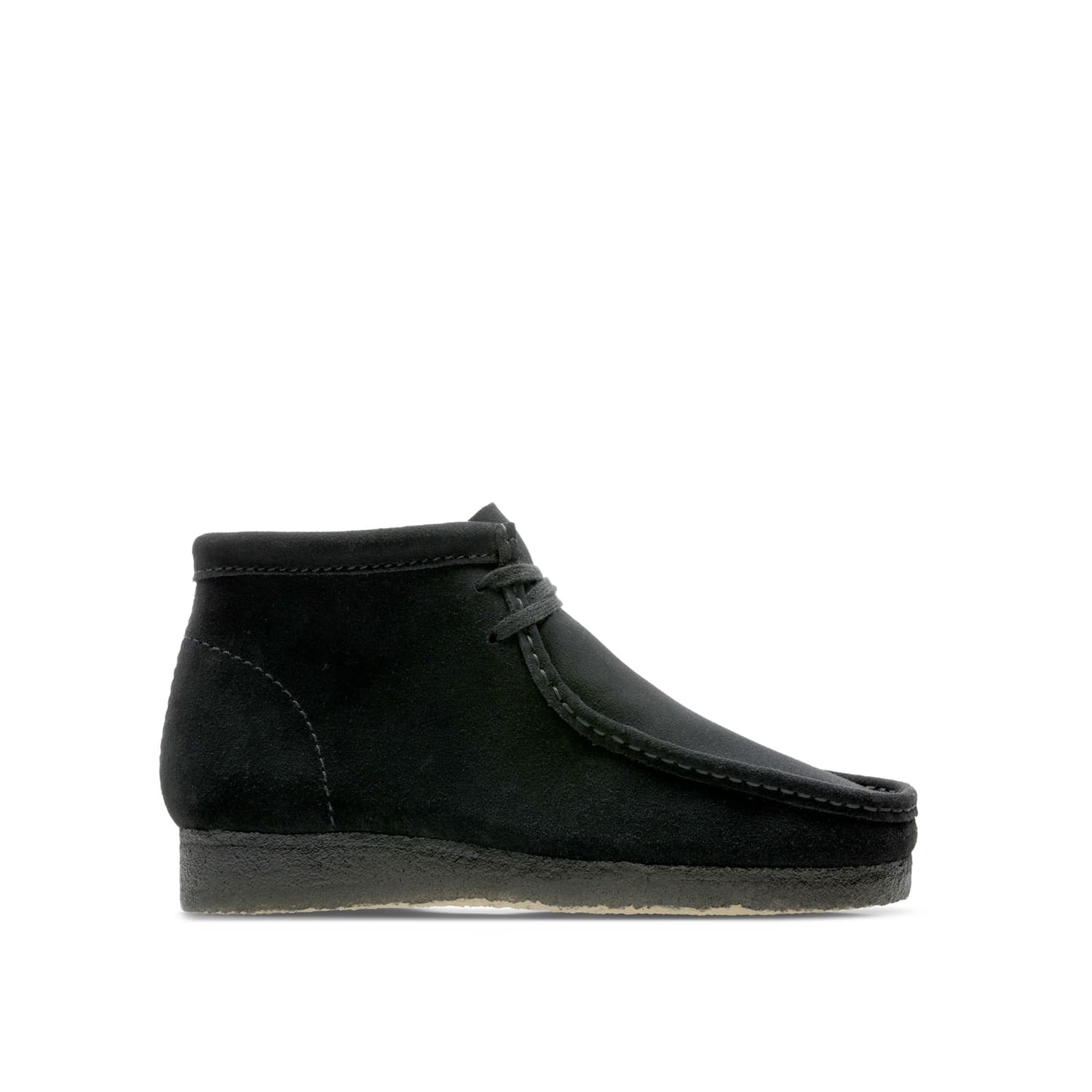 Clarks Wallabee Boots Supreme: Western Cut Out Black