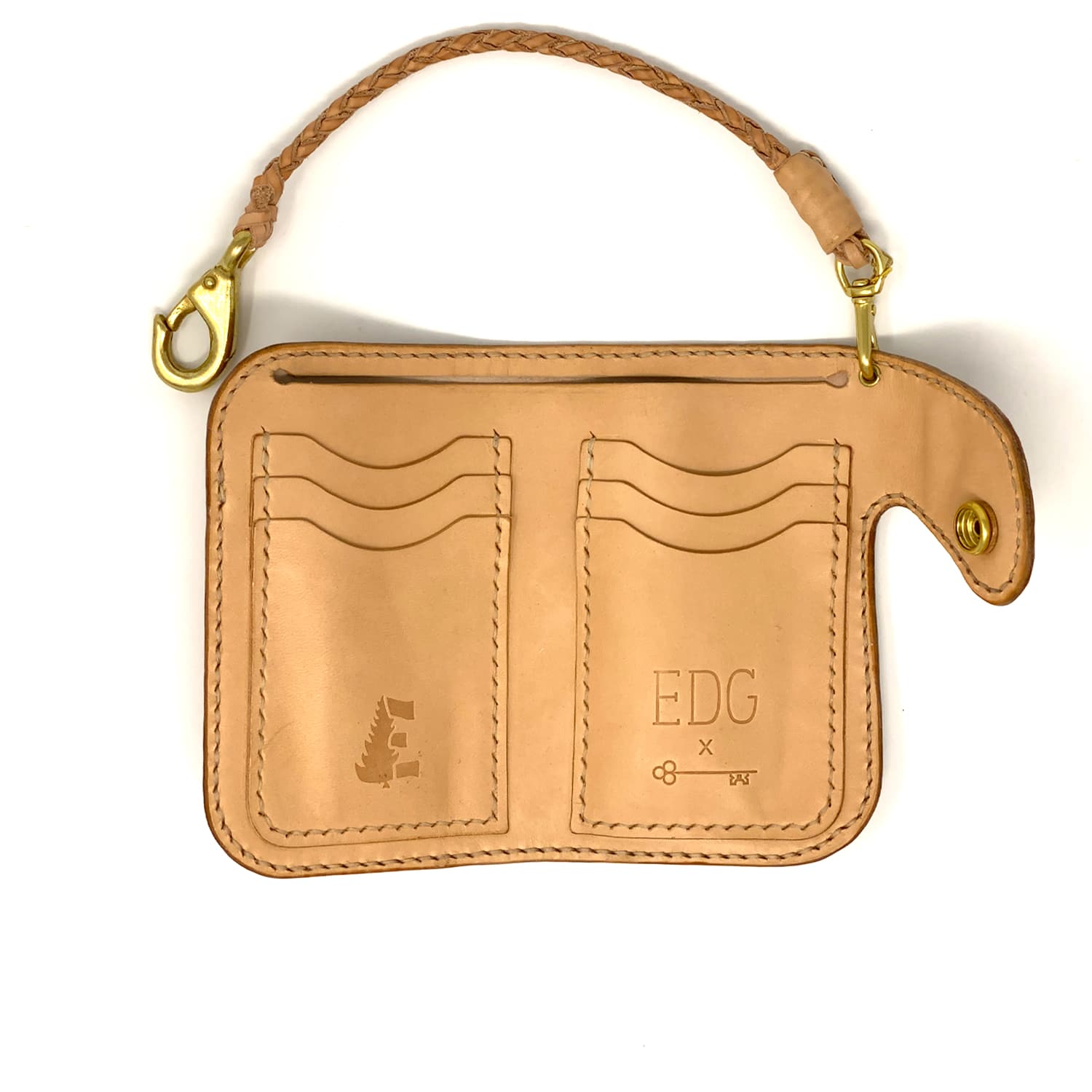 Ewing Dry Goods EDG x SOP Gentleman's Billfold Natural Horween Shell