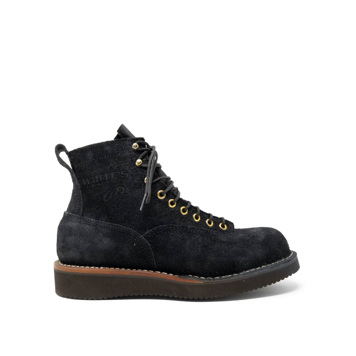 White's Boots x Snake Oil Provisions Big Shooter Boot Black Roughout