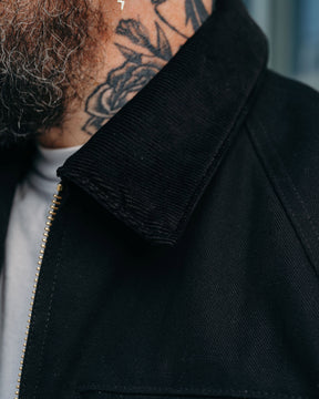 Snake Oil Provisions x Golden Bear Figueroa Canvas Work Jacket Black PRE-ORDER DEPOSIT