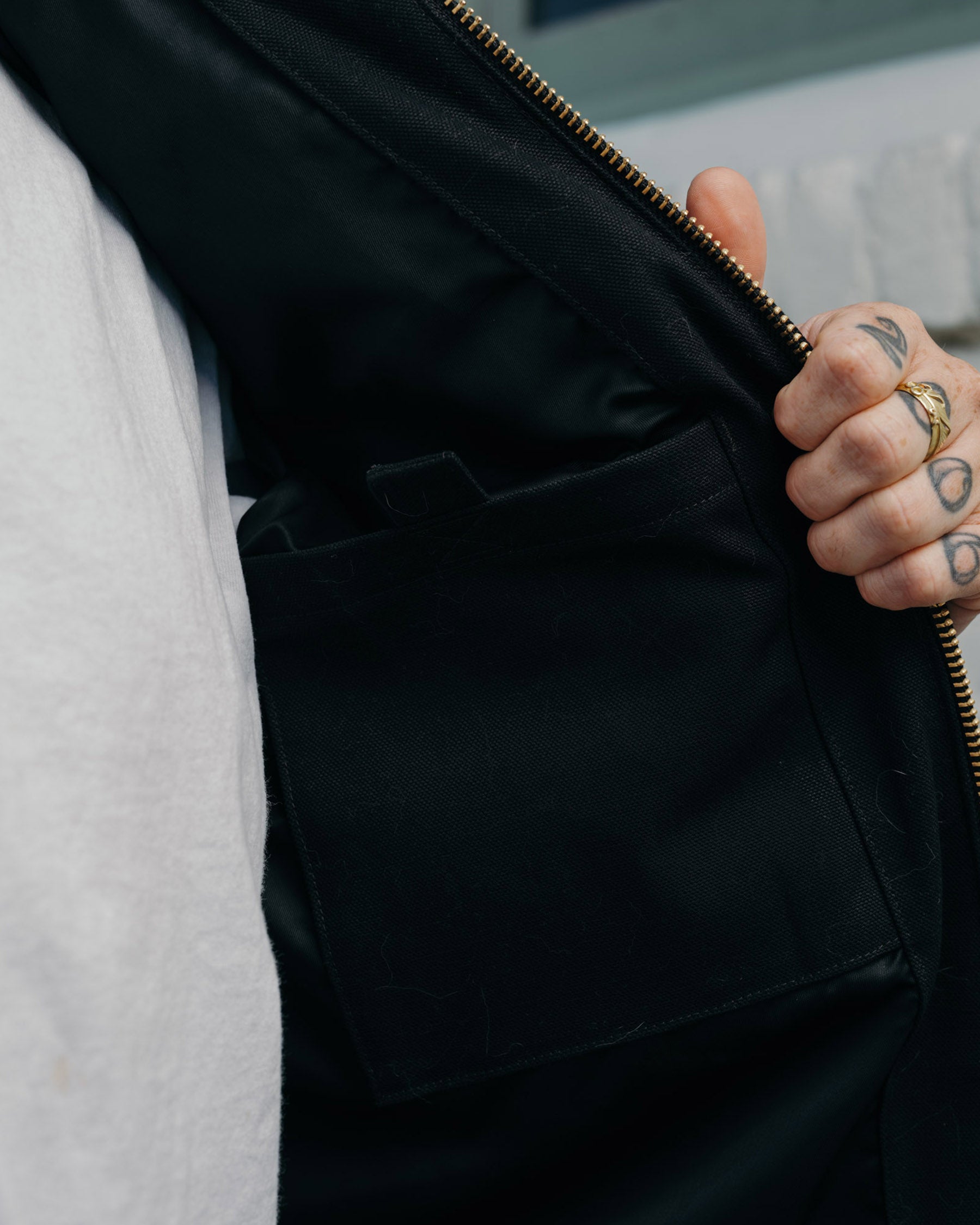 Snake Oil Provisions x Golden Bear Figueroa Canvas Work Jacket Black PRE-ORDER DEPOSIT