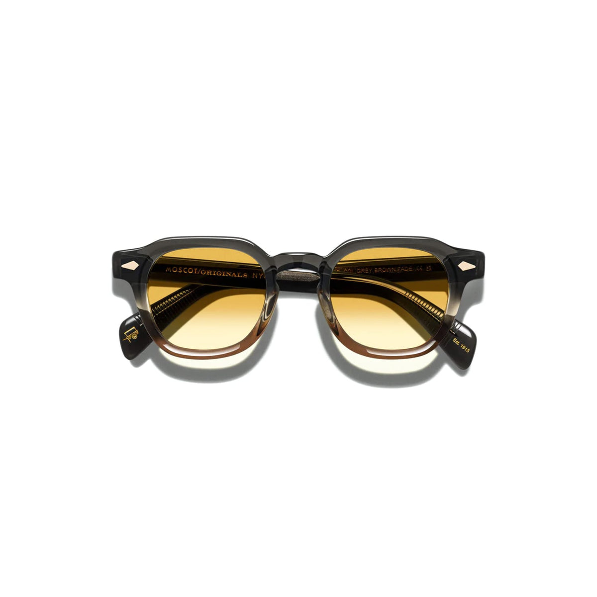 MOSCOT Dolt Sun Grey Brown Fade