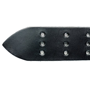 The Black Acre Scoundrel Dual Prong Belt Black