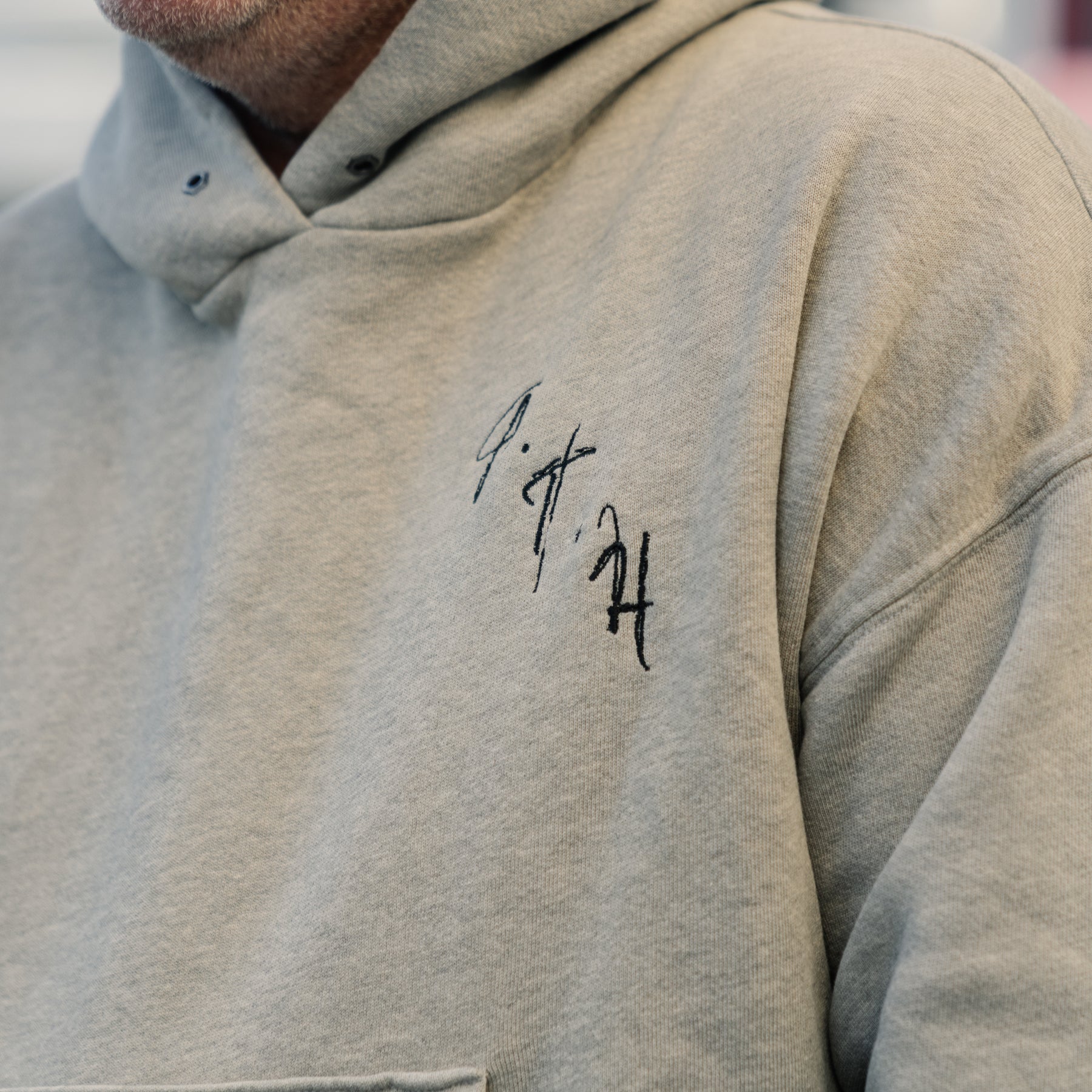 All-Time High Hooded Sweatshirt Grey